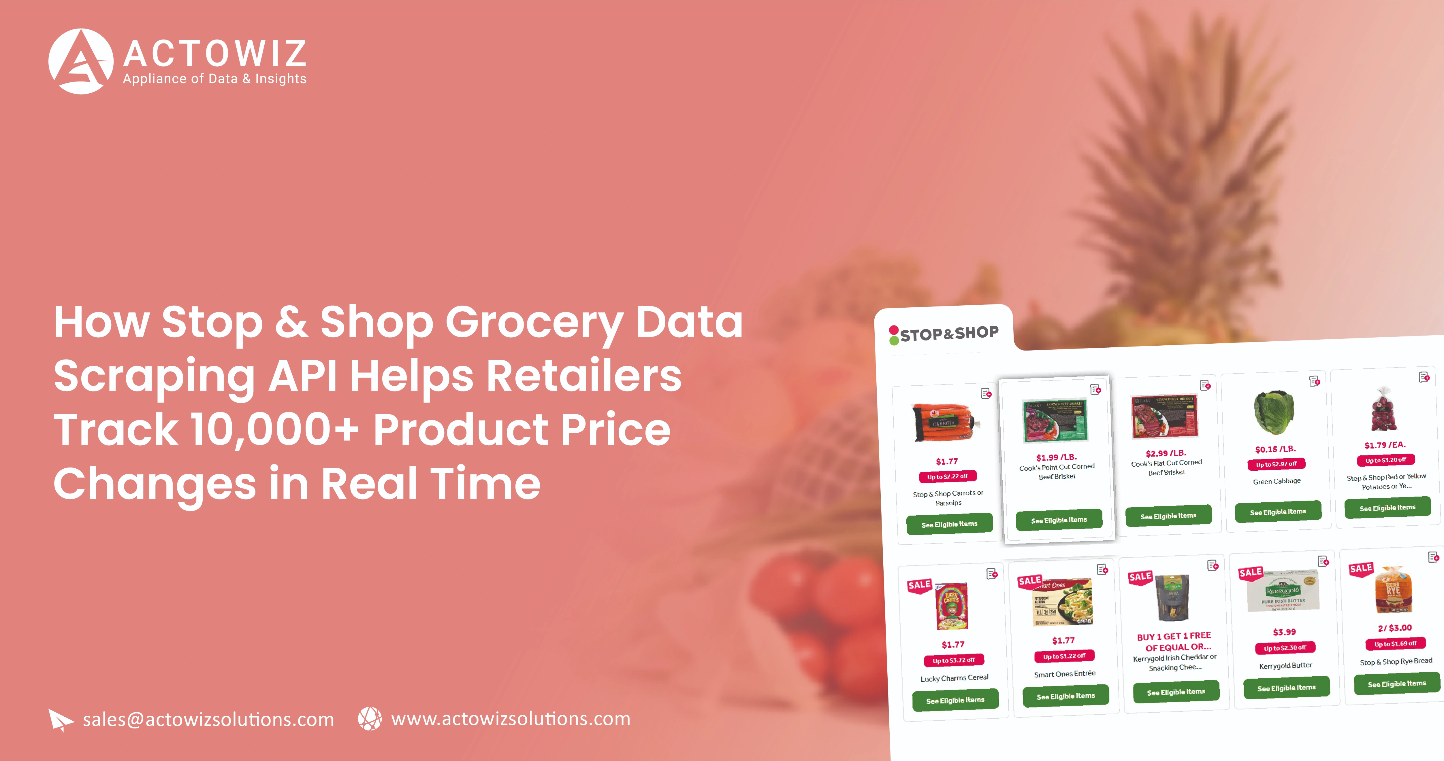 Albertsons Grocery Data Scraping API